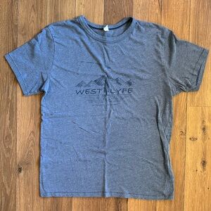 Blue West Lyfe Steamboat Colorado T-Shirt - Medium